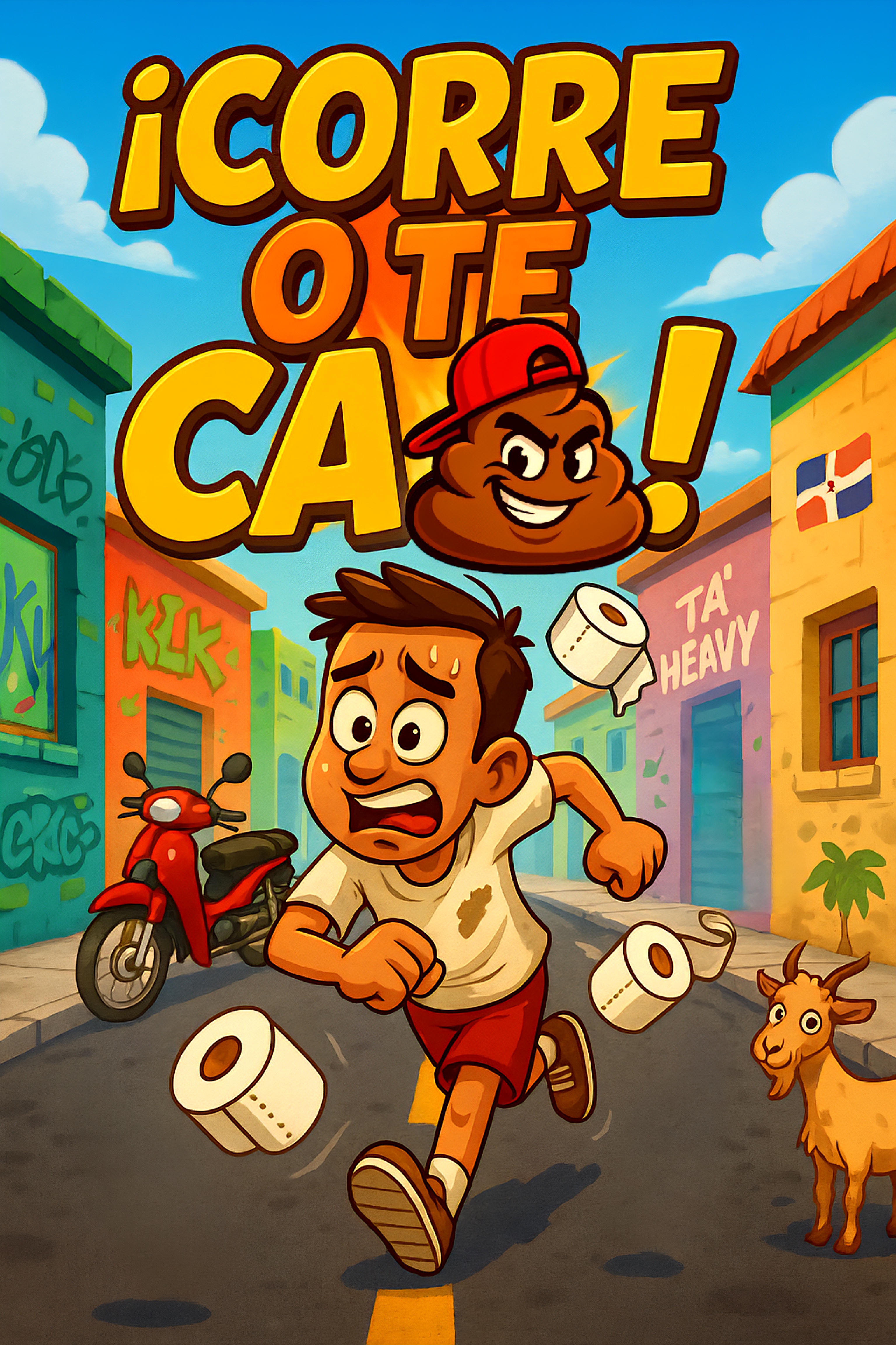 Portada de Corre o te Caga
